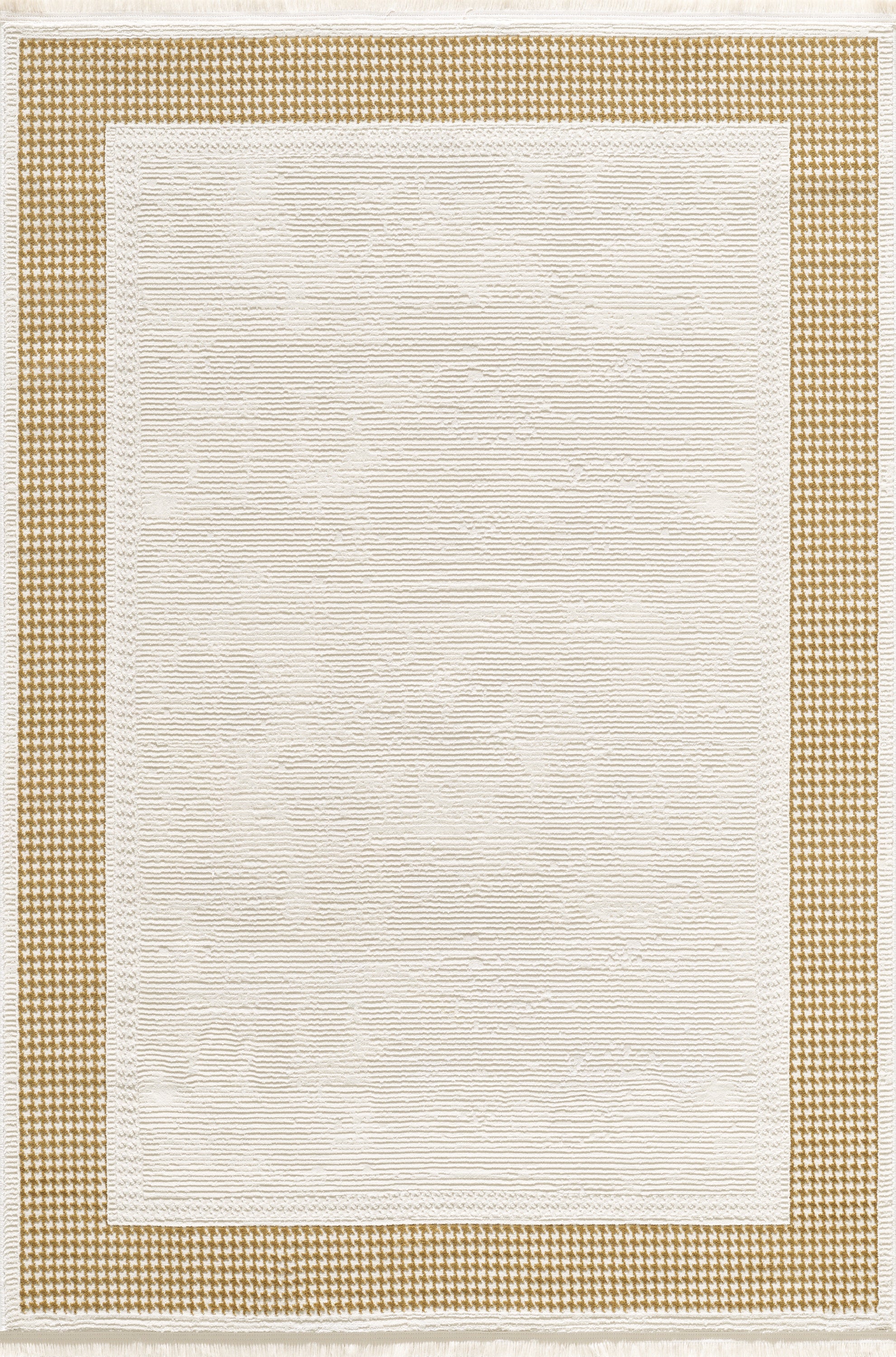 L2 Decor Novolini Area Rug 7' x 10' with Underpad - Cream