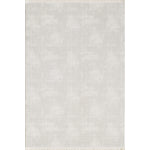L2 Decor Novolini Area Rug 8' x 11' - Light Grey, White