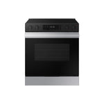 Samsung BESPOKE Stainless Steel 30" Thermal Slide In Electric Range (6.3cu.ft.) - NSE6DG8100SRAC