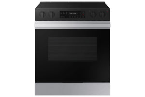 Samsung BESPOKE Cuisinière électrique 6,3 pi³ encastrable thermique 30 po acier inoxydable NSE6DG8100SRAC