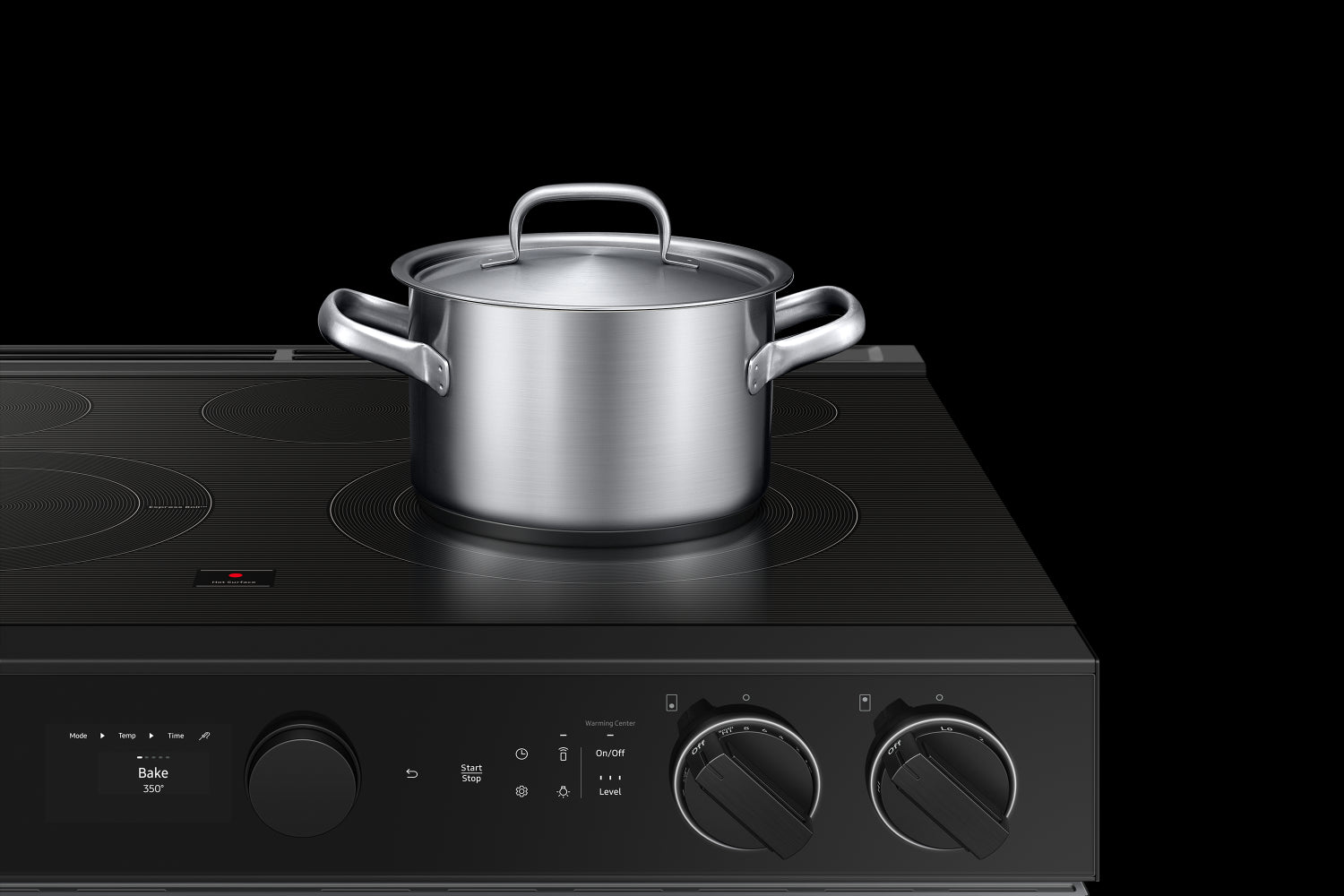 Samsung BESPOKE Stainless Steel 30" True Convection Slide In Range with Oven Camera (6.3cu.ft.) - NSE6DG8700SRAC