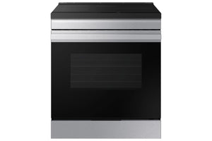 Samsung BESPOKE Cuisinière à induction 6,3 pi³ encastrable avec convection par ventilateur et friture à air acier inoxydable NSI6DG9300SRAC