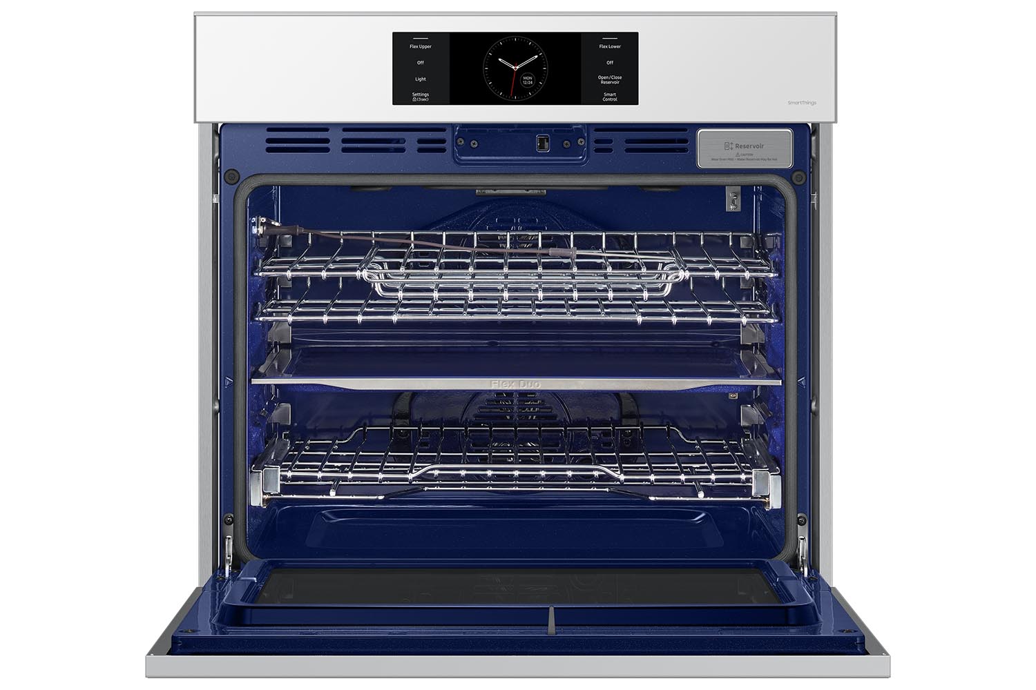 Samsung BESPOKE White Glass Single Oven (5.1 cu. ft) - NV51CB700S12AA