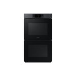 Samsung BESPOKE Matte Black Double Wall Oven (10.2 cu. ft) - NV51CG700DMTAA