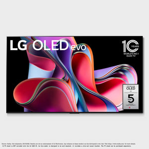 LG Téléviseur 83 po OLED 4K evo Édition Gallery avec AI ThinQ® OLED83G3PUA.ACC