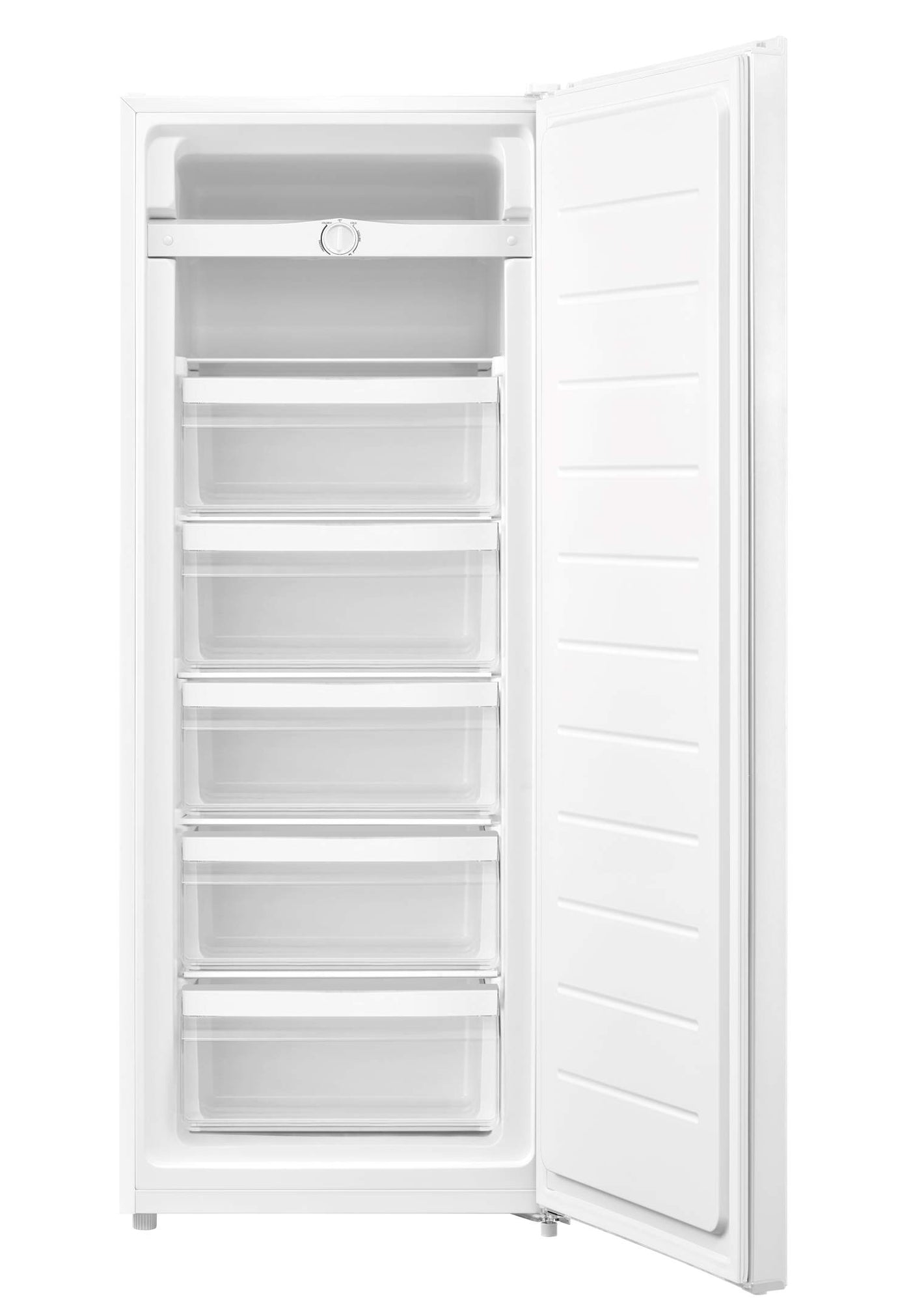 L2 White Upright Freezer and Convertible Fridge ( 6.9 Cu. Ft) - LRU07B3AWW