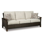 Paradise Trail - Outdoor Sofa - Medium Brown