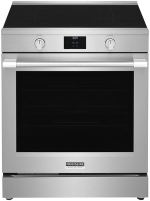 Frigidaire Professional Cuisinière à induction 6,2 pi³ avec convection totale 30 po inoxydable Smudge-Proof® PCFI308CAF