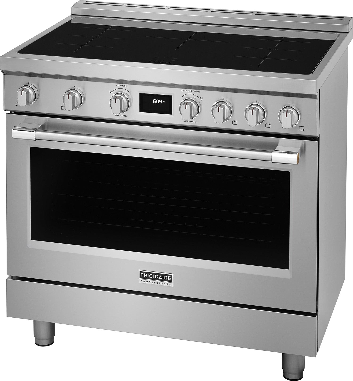 Frigidaire Professional Smudge-Proof Stainless Steel 36" Induction Freestanding Range (4.4 Cu. Ft) - PCFI3670AF