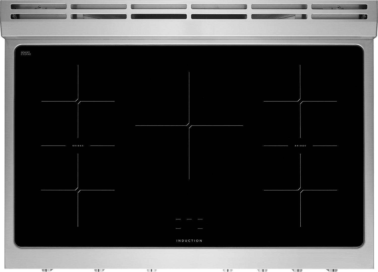 Frigidaire Professional Smudge-Proof Stainless Steel 36" Induction Freestanding Range (4.4 Cu. Ft) - PCFI3670AF