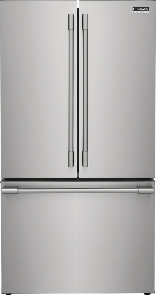 Frigidaire Professional 36" 23.3 Cu. Ft. Stainless Steel Counter-Depth French Door Refrigerator - PRFG2383AF