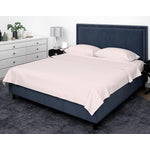 Cotton House Queen Bamboo Sheet Set - Mauve Morn, Pink