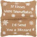 Pachon Burlap Decorative Cushion - Set of 2 - 7 x 13