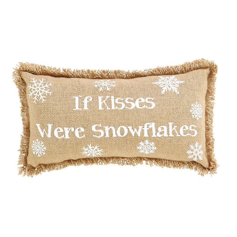 Pachon Burlap Decorative Cushion - Set of 2 - 7 x 13