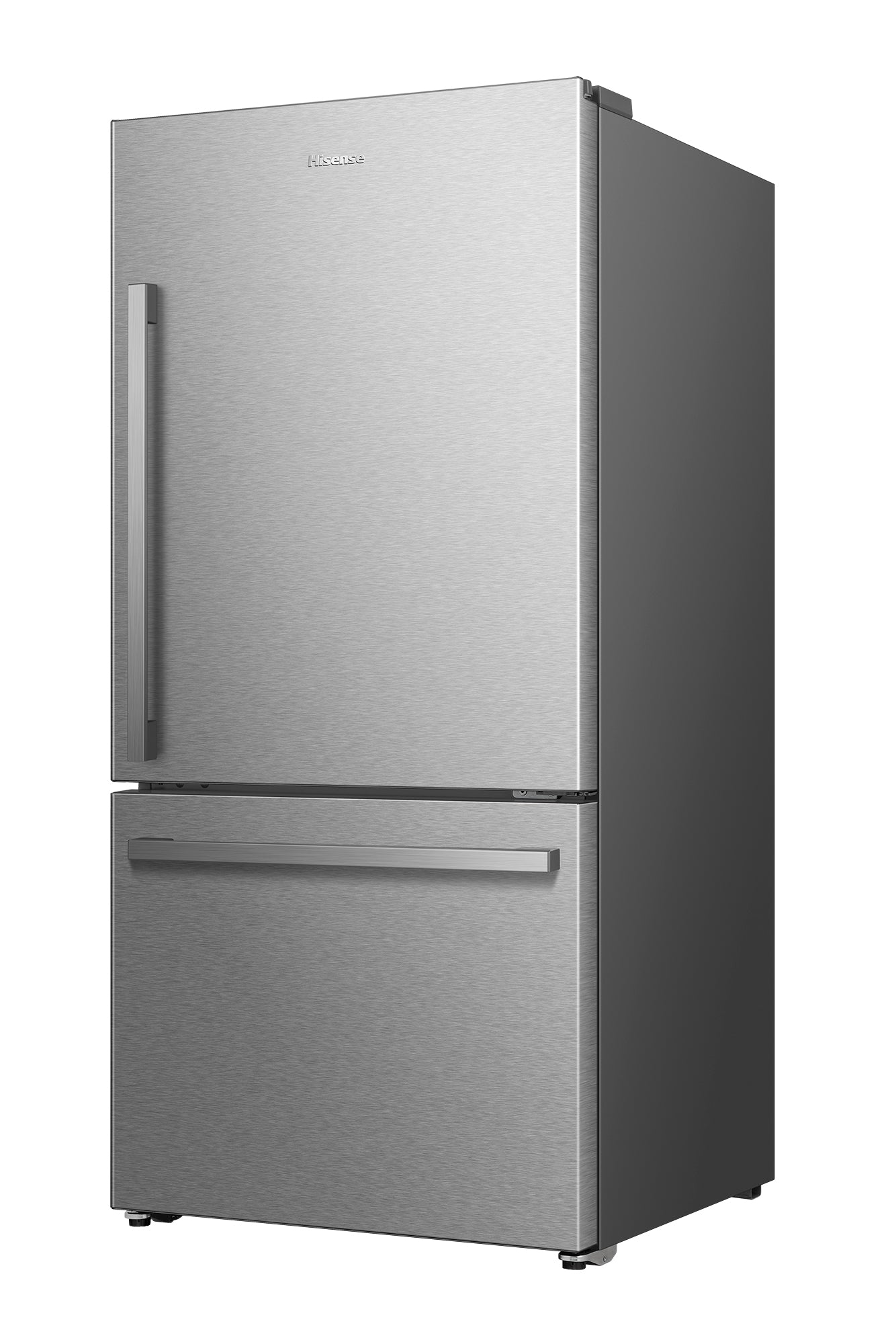 Hisense 31.5" 22.3 Cu. Ft. Stainless Steel Bottom-Freezer Refrigerator - RB22A2FSE