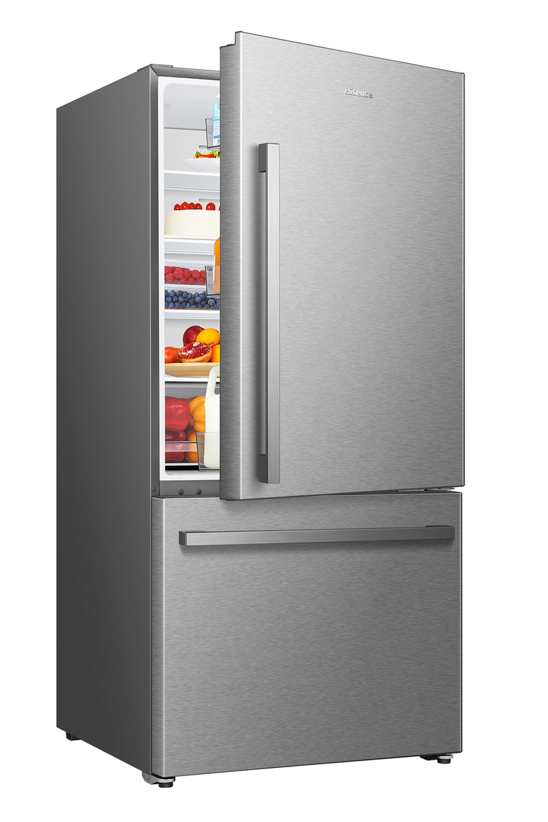 Système de poignée, de style classique, pour réfrigérateur ou congélateur  intégré, à porte unique, de toutes les largeurs