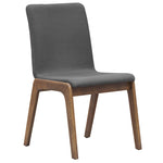 Thomaa Dining Chair Set - Brown/Dark Grey - Set of 2