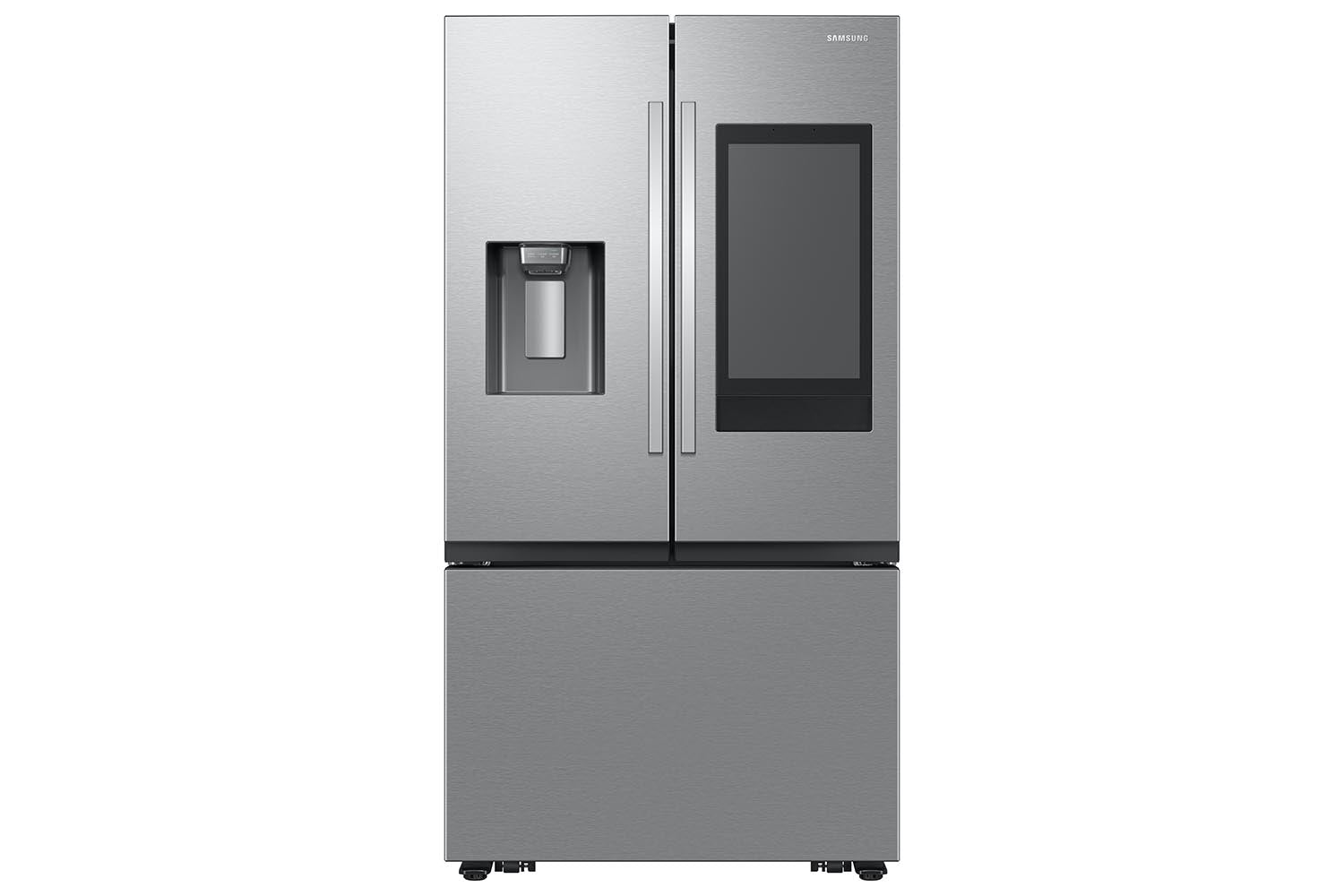 Samsung 36" 25 Cu. Ft. Stainless Steel Counter-Depth French Door Refrigerator with Family Hub - RF27CG5900SRAC
