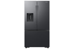 Samsung Réfrigérateur 31,0 pi³ porte à deux battants 36 po acier inoxydable noir mat RF32CG5400MTAA