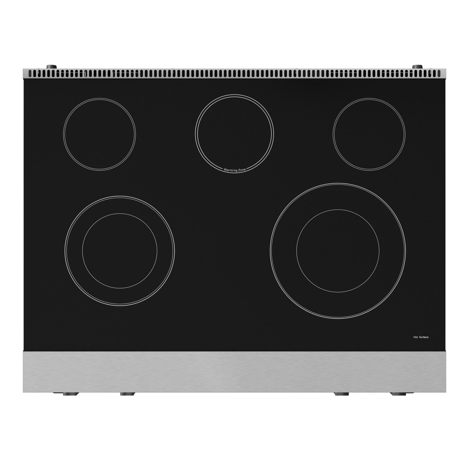 Thor Kitchen Stainless Steel Freestanding Professional Electric Range|Gordon Ramsay Series (6 cu.ft) - RSE36-BLK