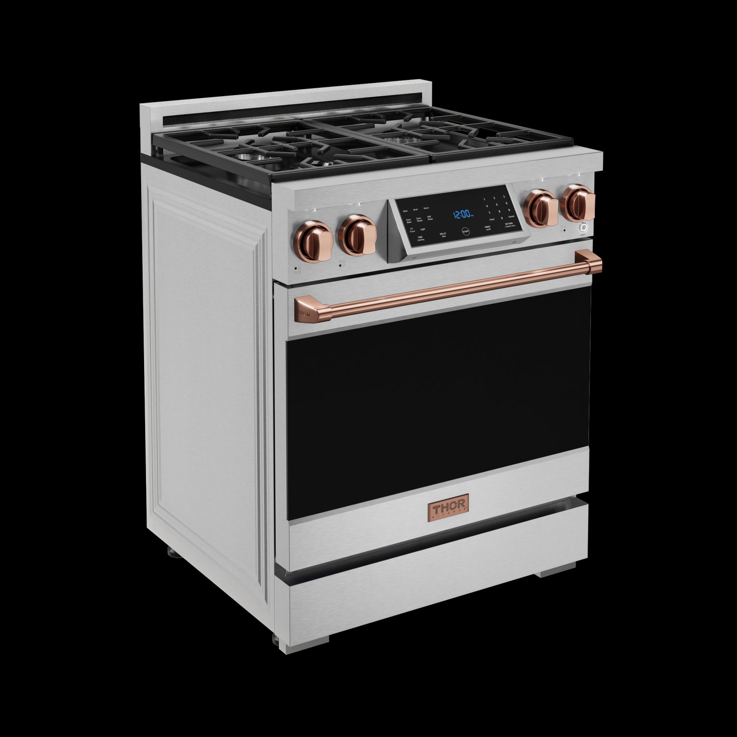 Thor Kitchen Stainless Steel Freestanding Professional Gas Range|Gordon Ramsay Series (4.55 cu.ft.) - RSG30-RSG