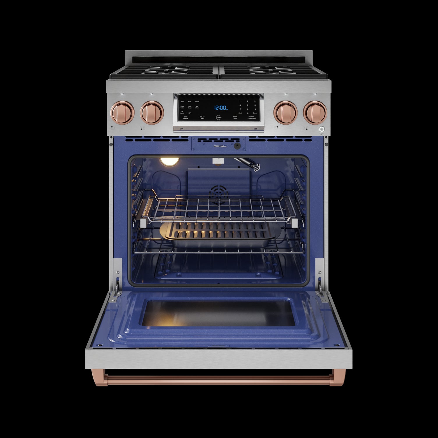 Thor Kitchen Stainless Steel Freestanding Professional Gas Range|Gordon Ramsay Series (4.55 cu.ft.) - RSG30-RSG