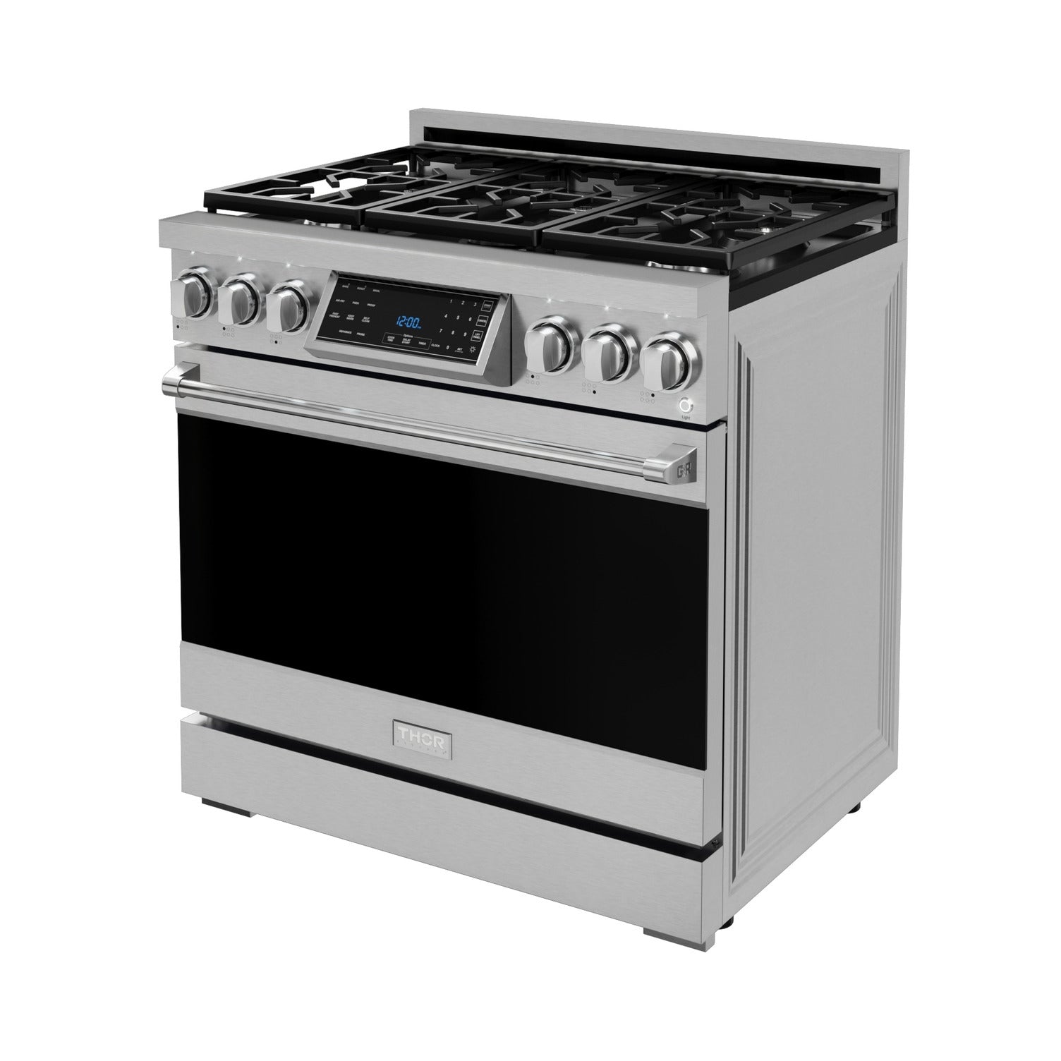 Thor Kitchen Stainless Steel Freestanding Professional Gas Range|Gordon Ramsay Series (6 cu.ft.) - RSG36