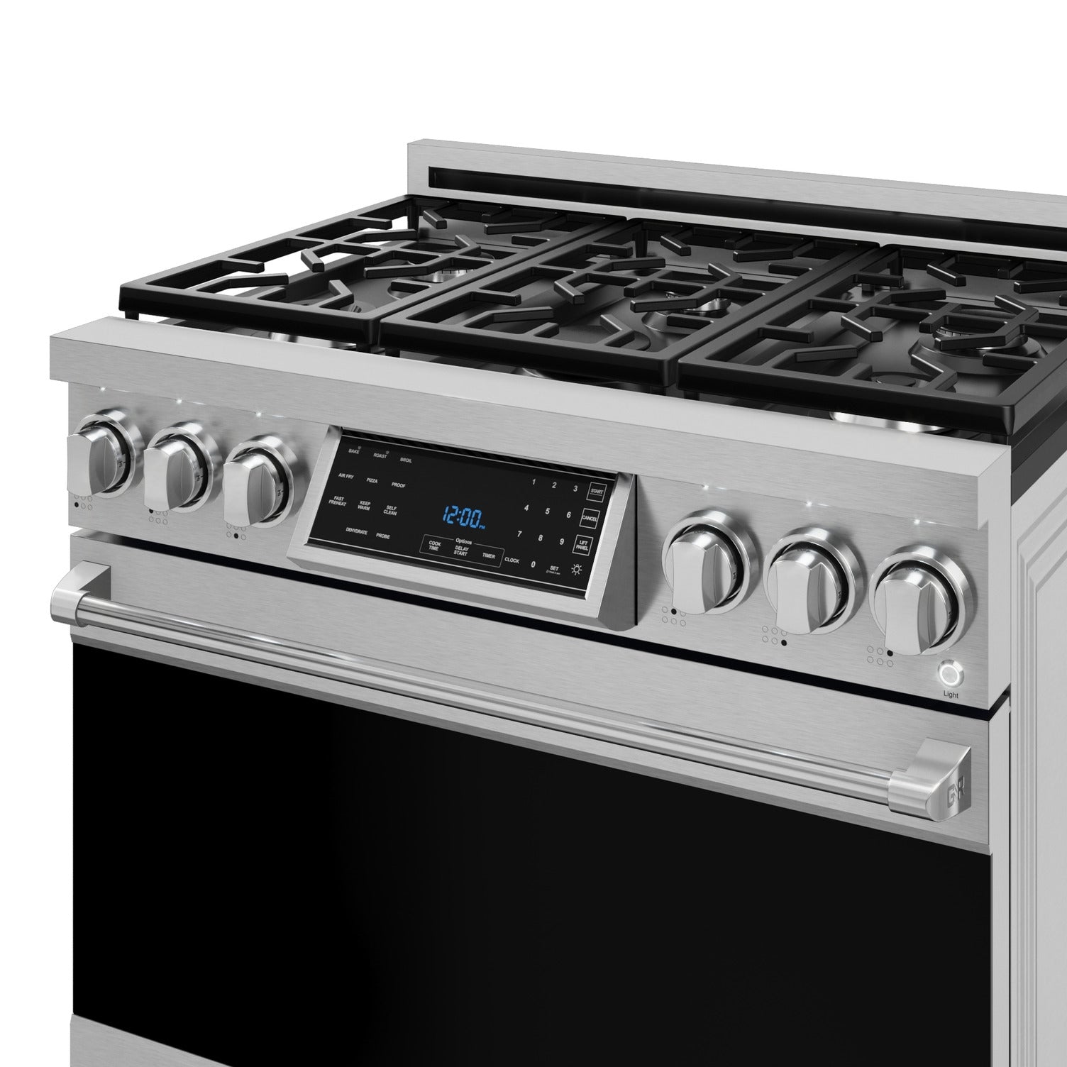 Thor Kitchen Stainless Steel Freestanding Professional Gas Range|Gordon Ramsay Series (6 cu.ft.) - RSG36