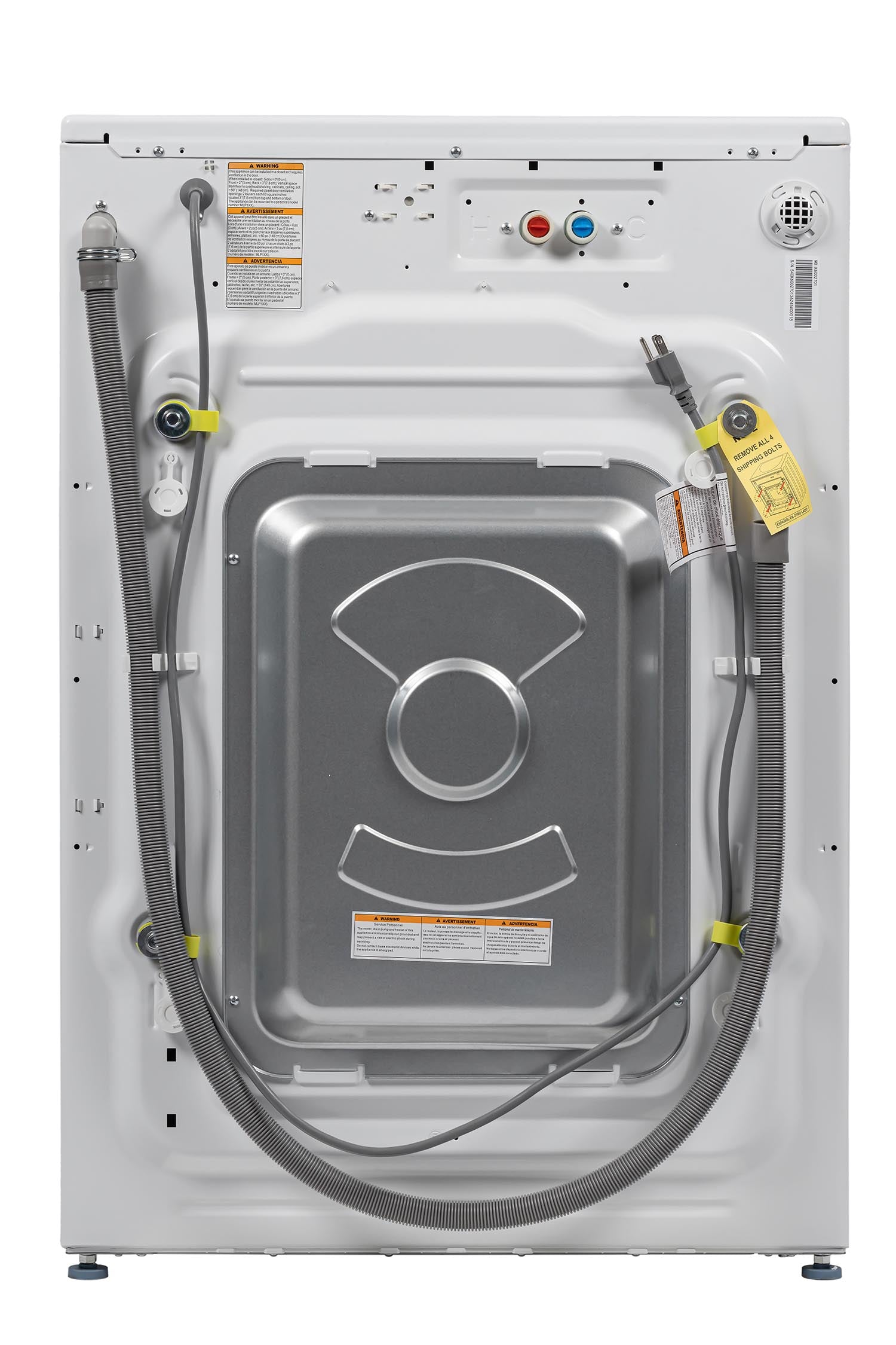 L2 White Front Load Washer (5.2 Cu. Ft) - LF52N3AWW