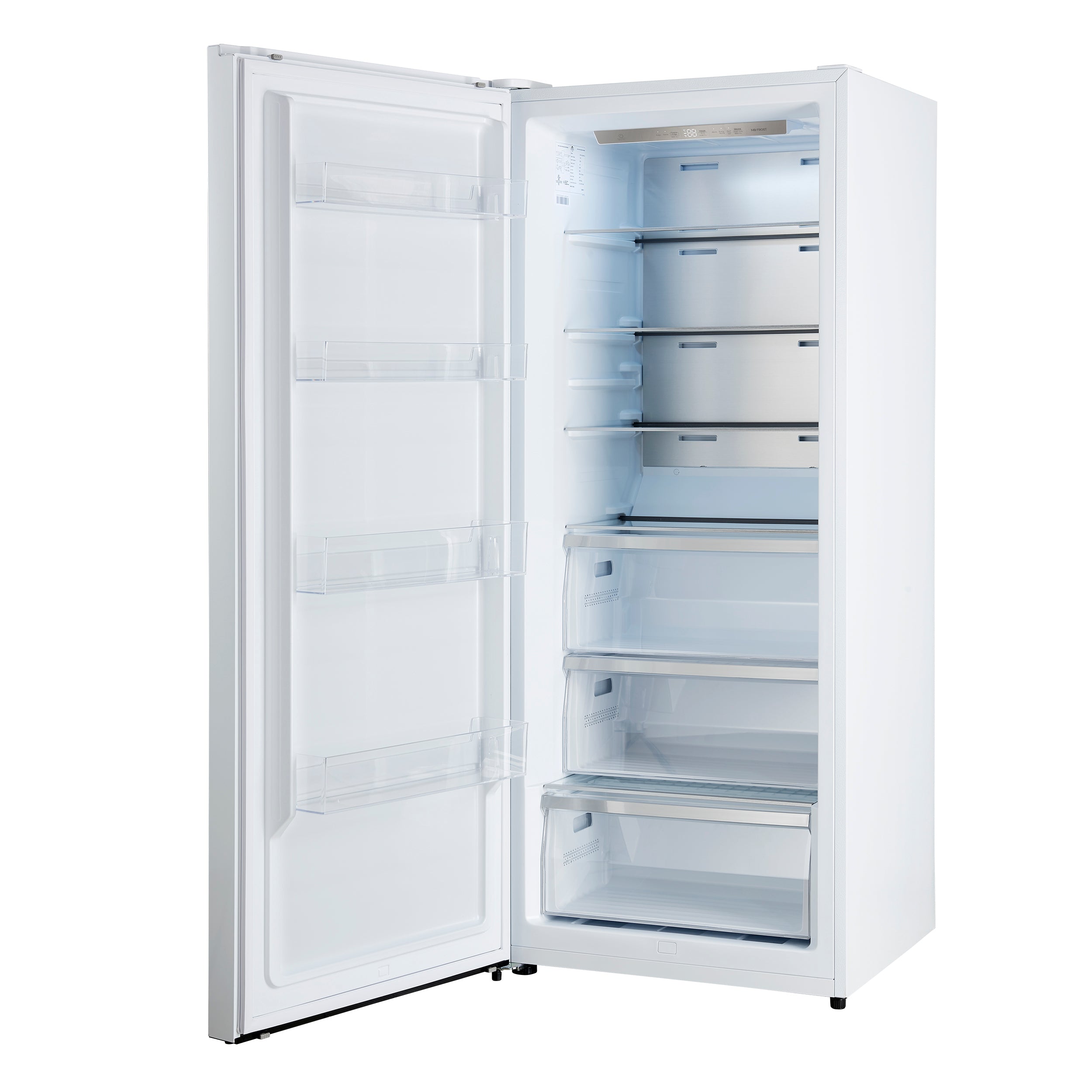 Forno Maderno 28" White Convertible Refrigerator/Freezer with Left Swing Door (13.6 Cu. Ft.) - FFFFD1722-28WHT-LS
