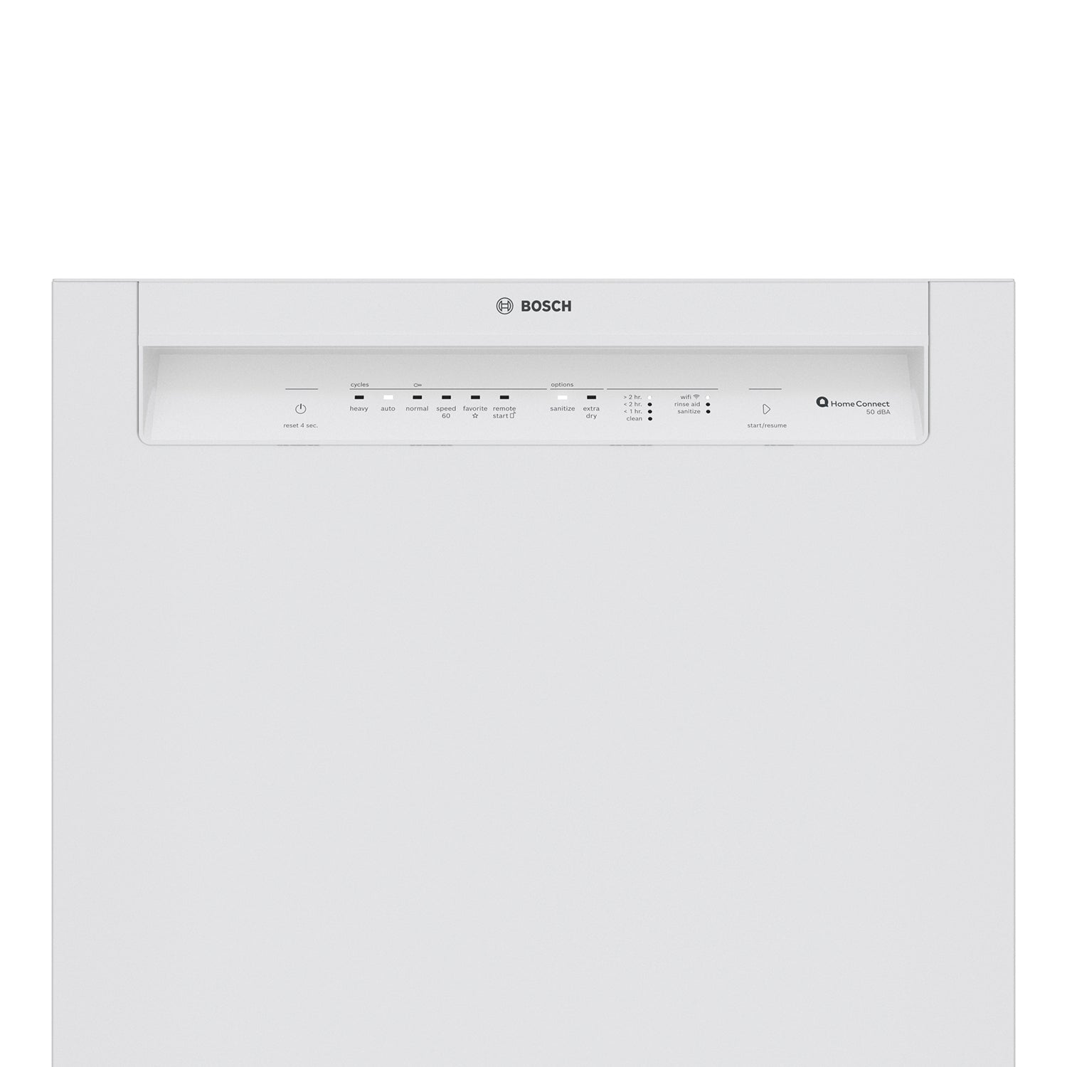 Bosch White 24" Smart Dishwasher with Home Connect - SHE3AEM2N