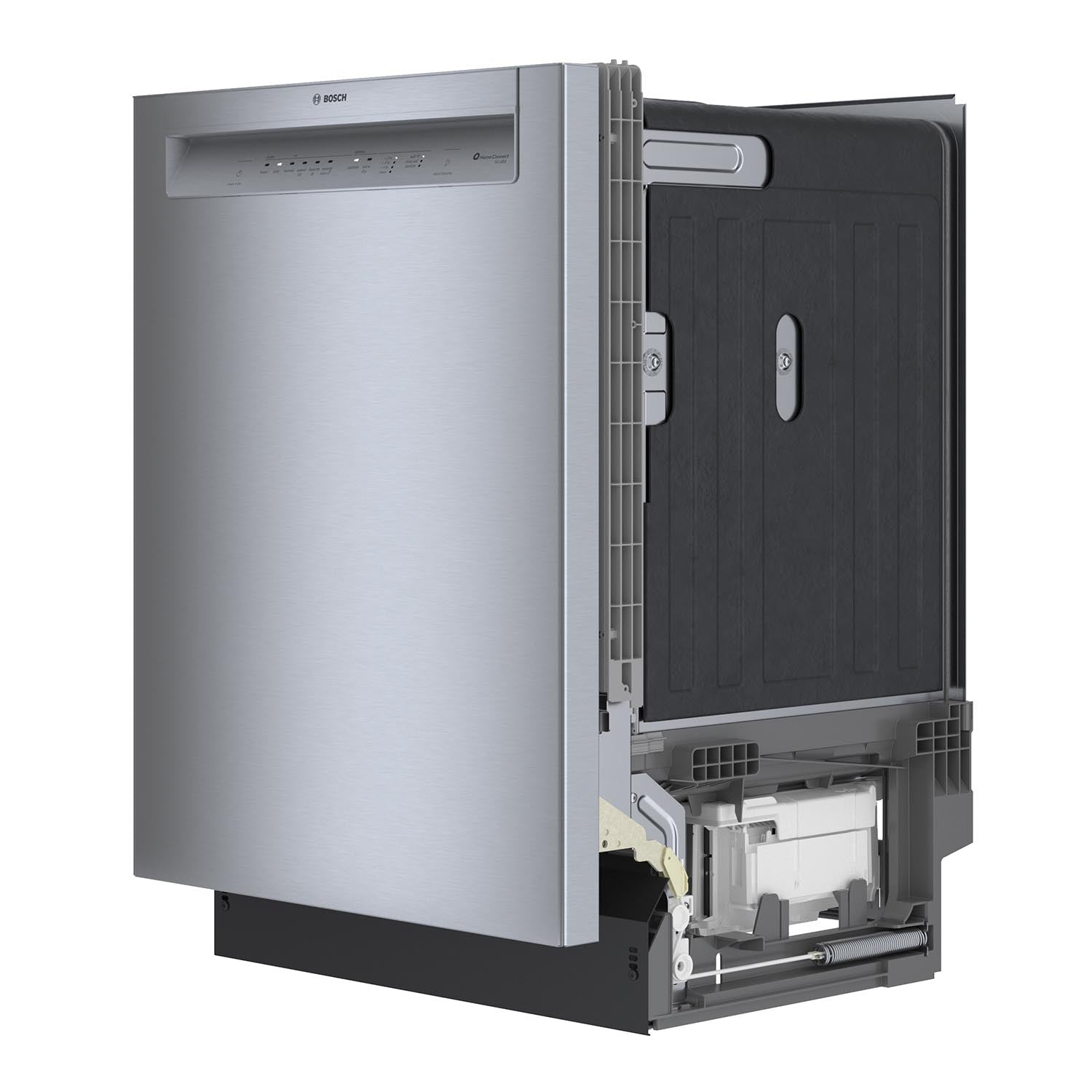 Bosch Stainless Steel Anti Fingerprint 24" Smart Dishwasher with Home Connect - SHE3AEM5N