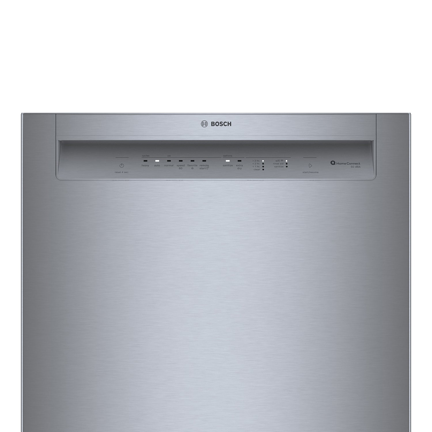 Bosch Stainless Steel Anti Fingerprint 24" Smart Dishwasher with Home Connect - SHE3AEM5N
