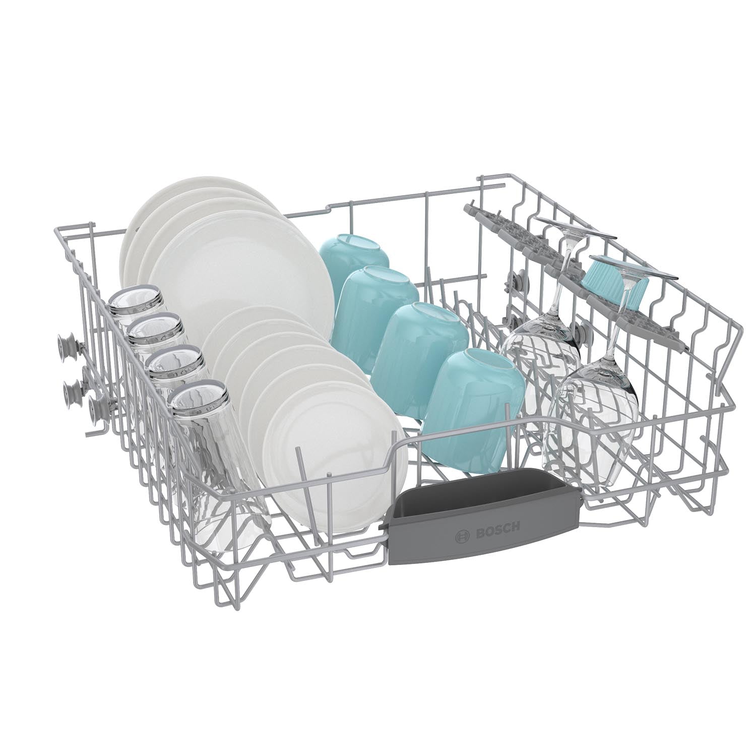 Bosch Stainless Steel Anti Fingerprint 24" Smart Dishwasher with Home Connect - SHE4AEM5N