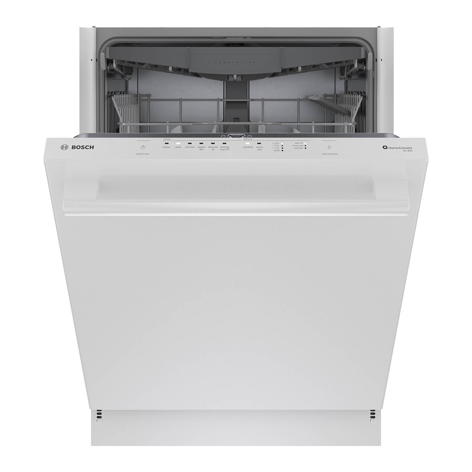 Bosch White 24" Smart Dishwasher with Home Connect, Third Rack - SHX5AEM2N