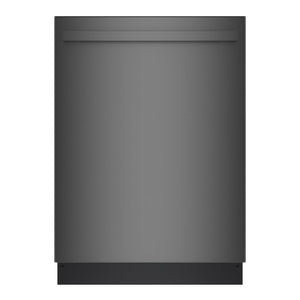 Bosch Lave-vaisselle intelligent avec Home ConnectMC, 3e panier, 24 po acier inoxydable noir résistant aux traces de doigts SHX5AEM4N