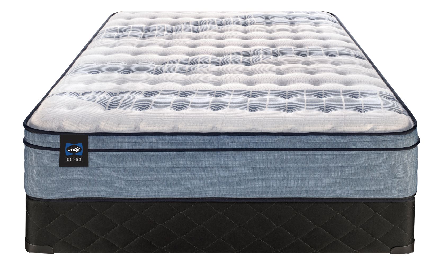 Sealy® Essentials Remy Firm Eurotop Twin Mattress and Boxspring Set