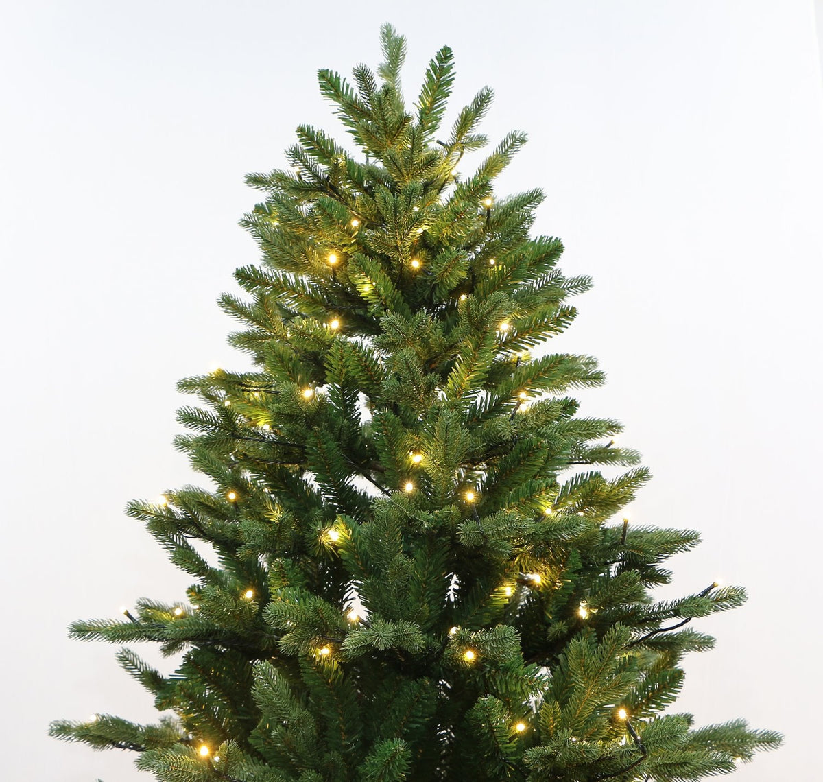 Silvan 6ft Forest Green Pine LED Pre-lit Christmas Tree - Warm White/Multi-coloured