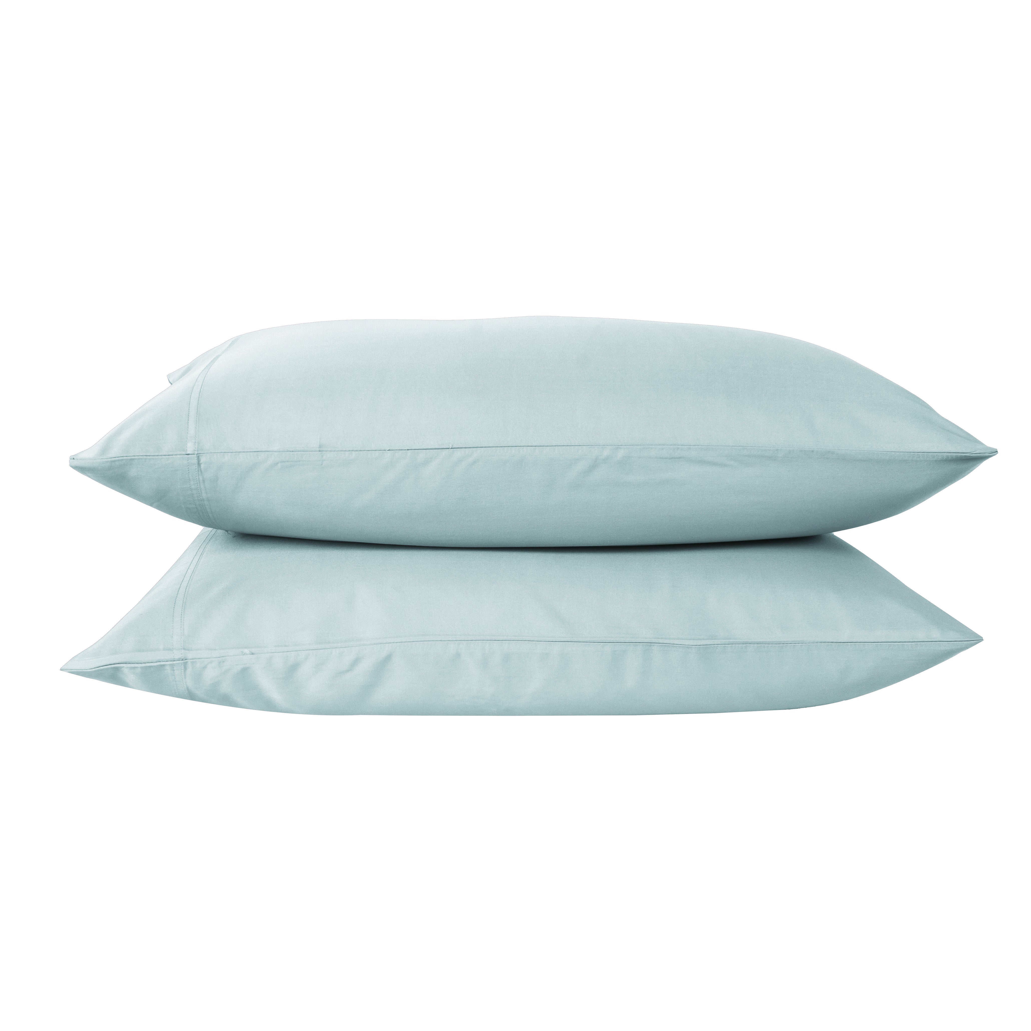 Cotton House 100% Cotton Pima Queen Sheet Set - 500 Thread Count Winter Sky Blue