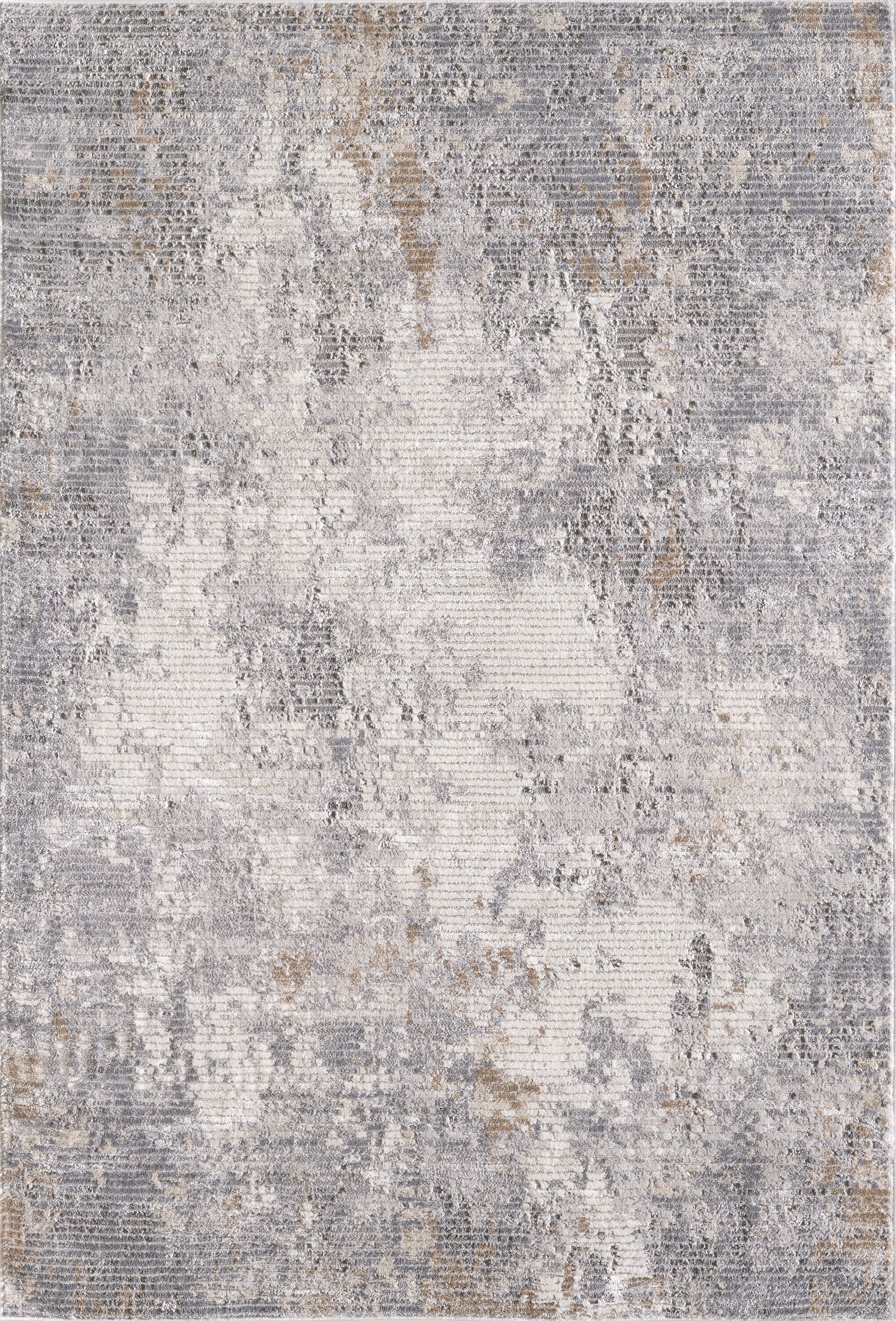L2 Decor Symphony Area Rug 7' x 10' with Underpad - Grey