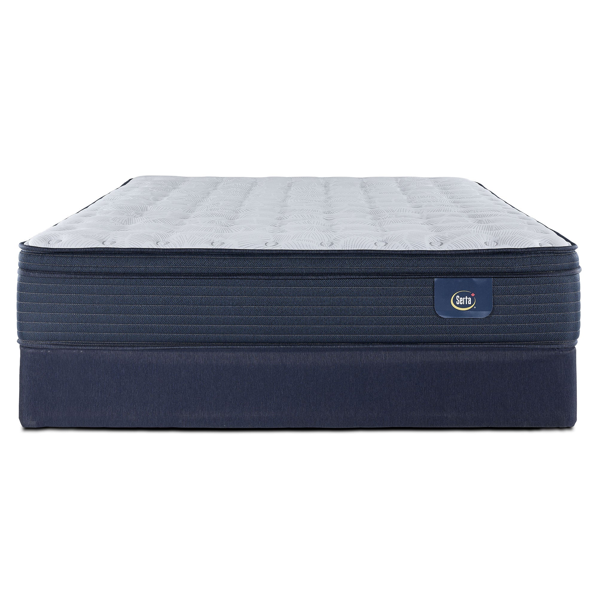 Serta Prosper Firm Euro Top Queen Mattress and Boxspring Set