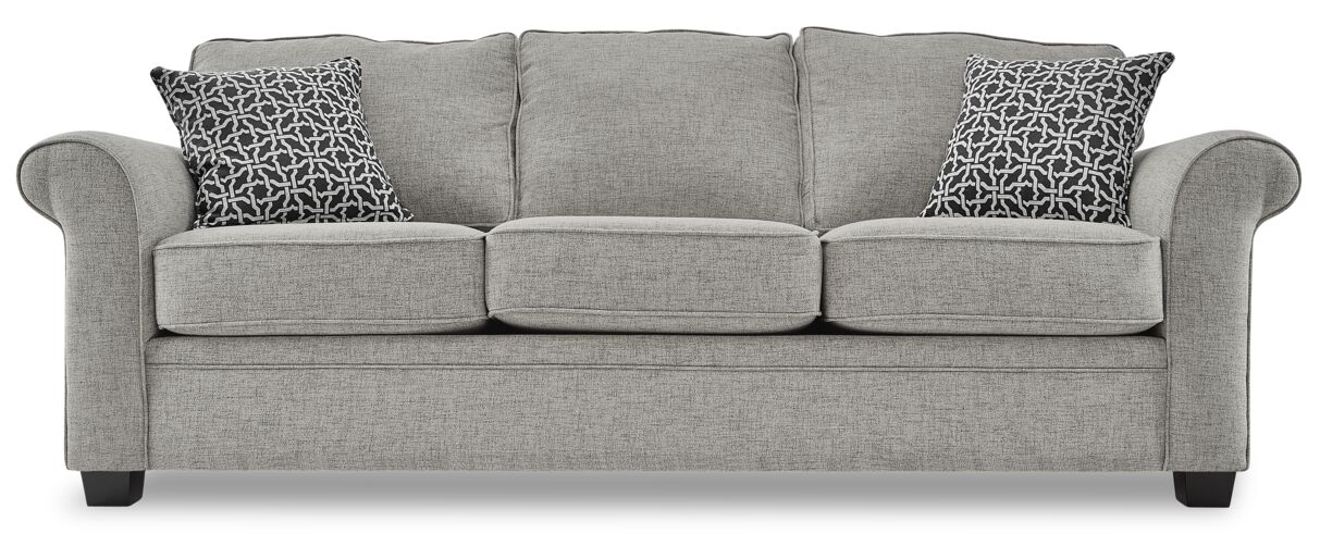 Duffield Sofa, Loveseat and Chair Set - Sutton Smoke