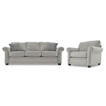 Duffield Sofa and Chair Set - Sutton Smoke