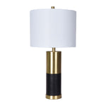 In The Abstract Table Lamp - White, Black, Gold