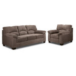 Archie Sofa & Chair Set- Ash