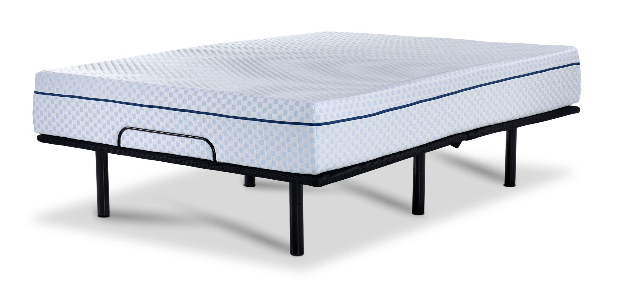So Sleepy Arctic Cool Firm Tight Top Queen Mattress-in-a-Box and L2 Motion Adjustable Base