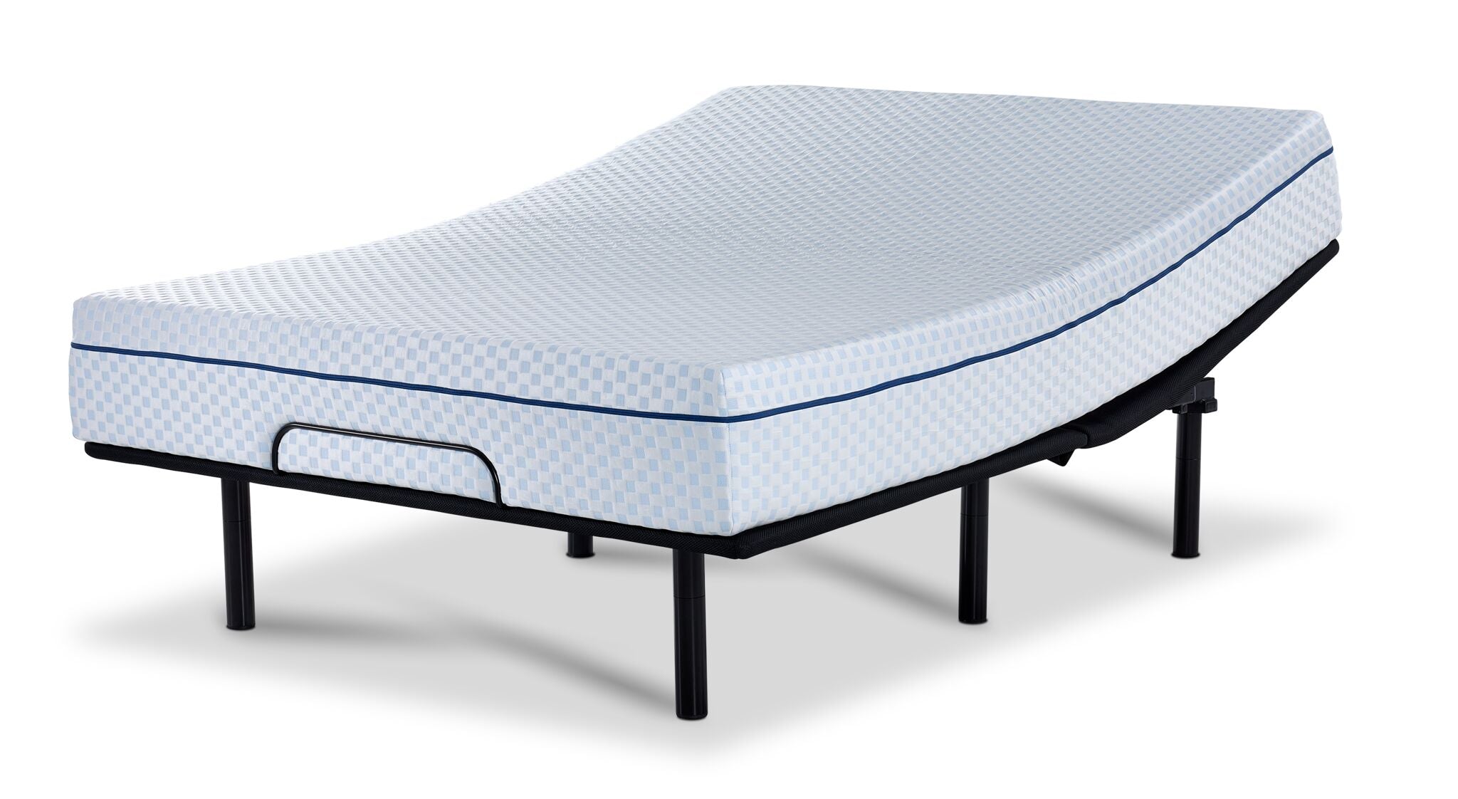 So Sleepy Arctic Cool Firm Tight Top Queen Mattress-in-a-Box and L2 Motion Adjustable Base