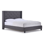 Audrey 3-Piece Full Bed - Dark Grey