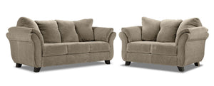 Avery Ens. Sofa et causeuse - rôtie