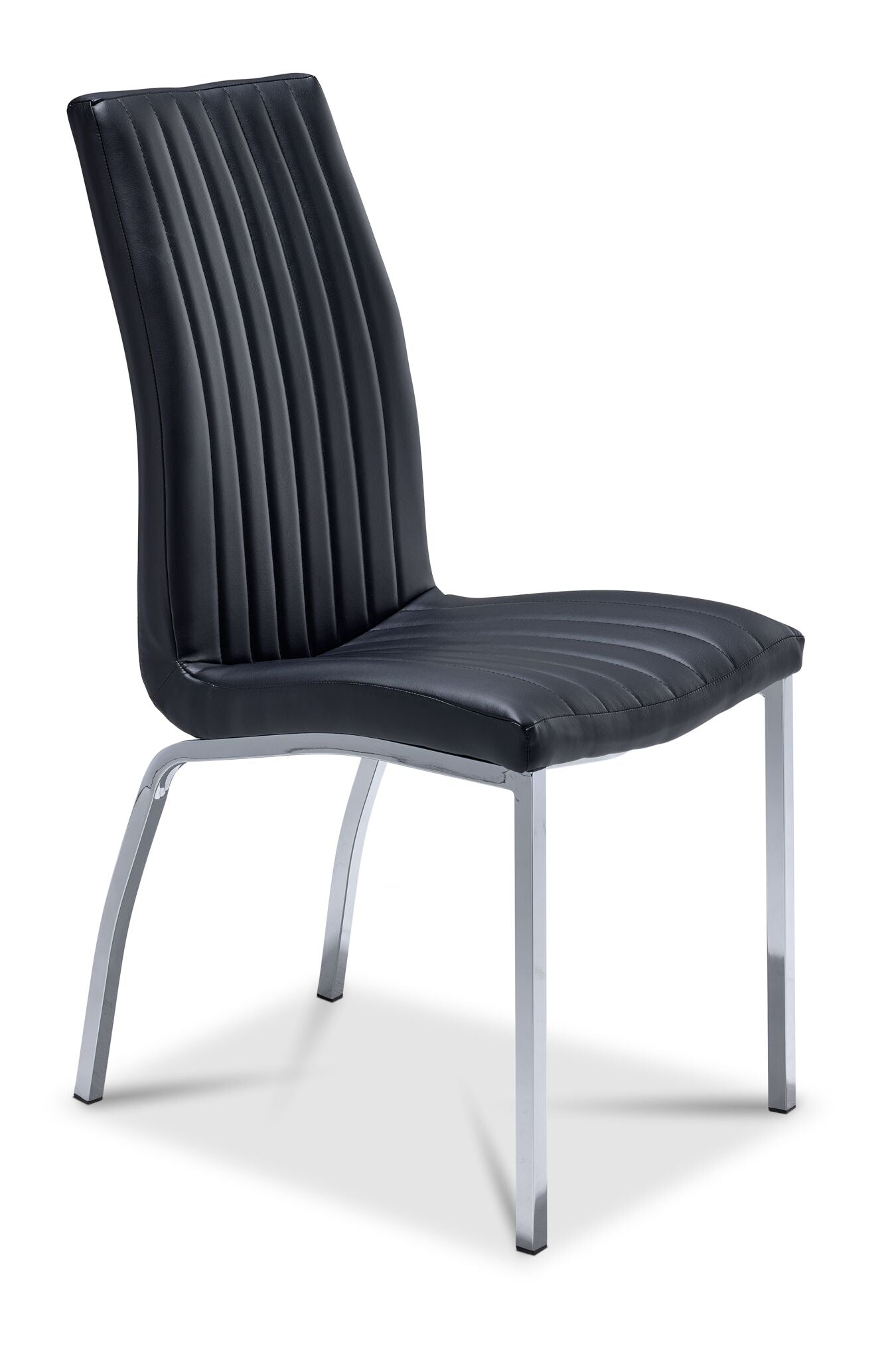 Axis Dining Chair - Black, Chrome